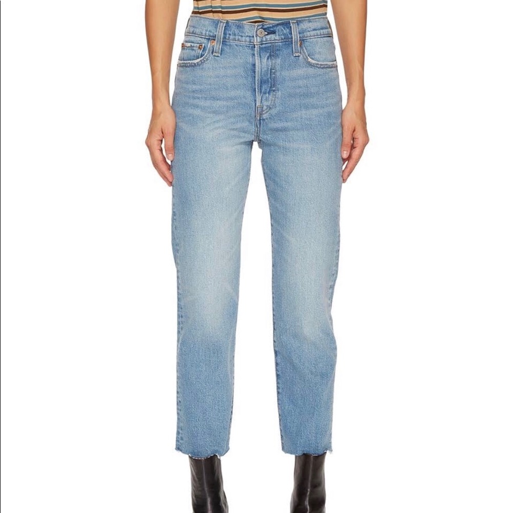 Levi’s wedgie high-rise jeans